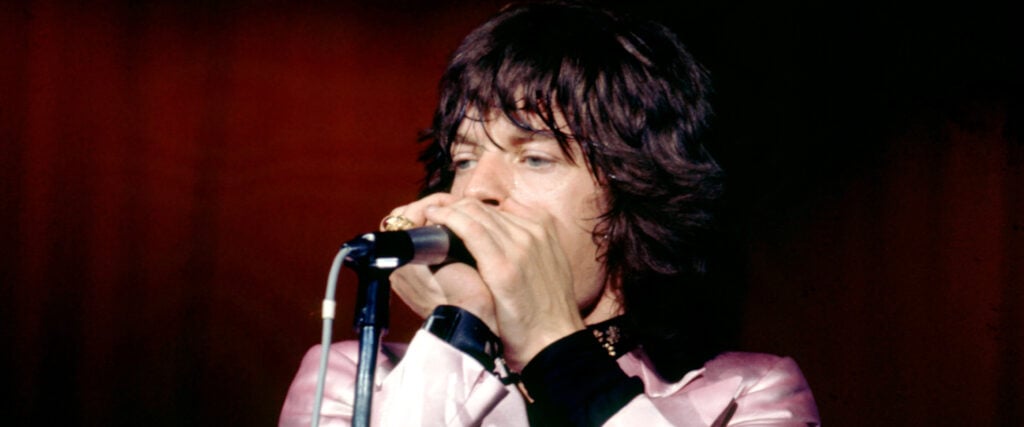 Mick Jagger History of the harmonica