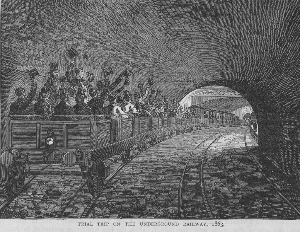 first underground metro