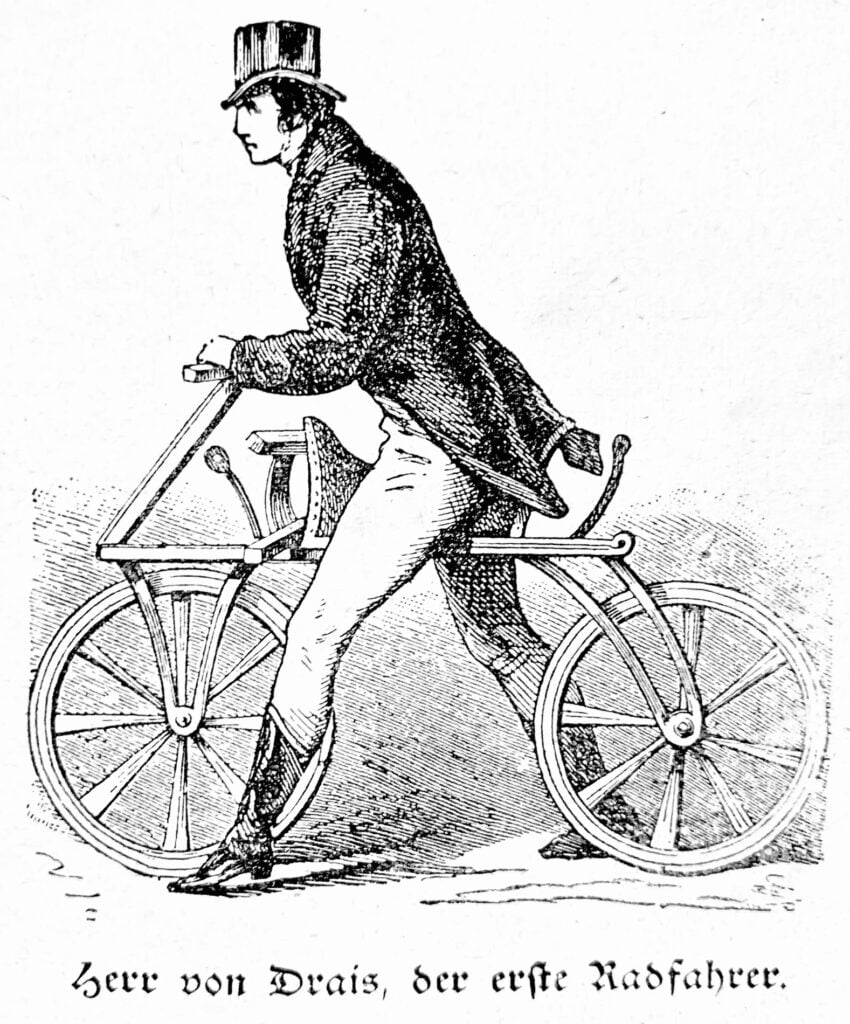 who invented the bicycle